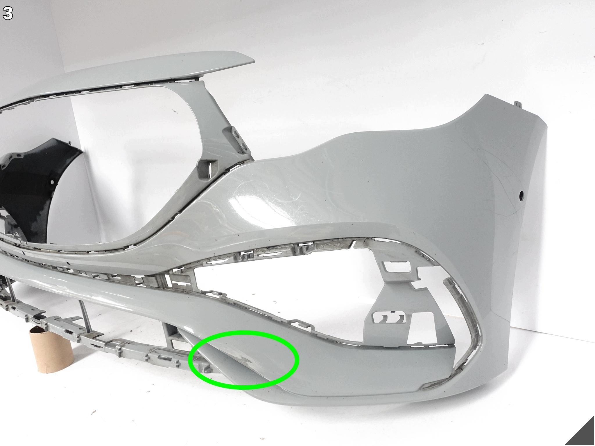 MERCEDES E-KLASA W214 S214 AMG LINE 23- bumper BUMPER front (PDC)