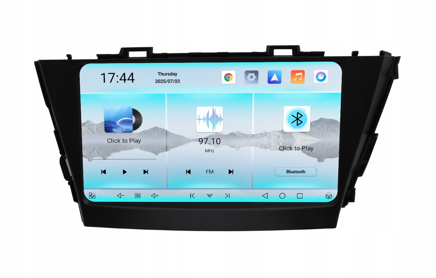 Radio Samochodowe z nawigacją Gps dotykowe Android Toyota Prius Plus 64GB