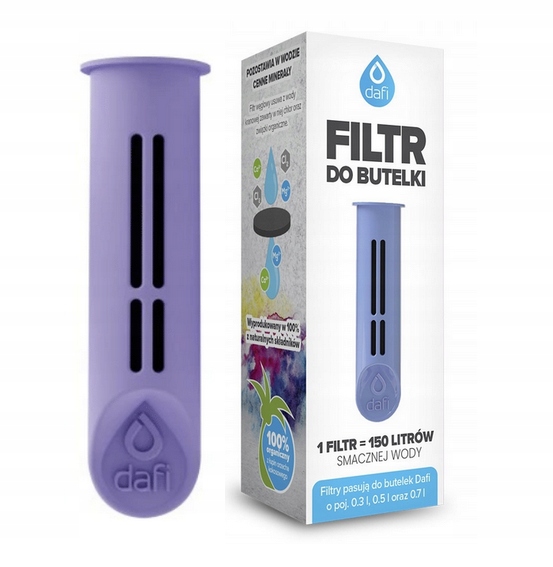 Filtr do butelki Dafi 1szt Wrzosowy
