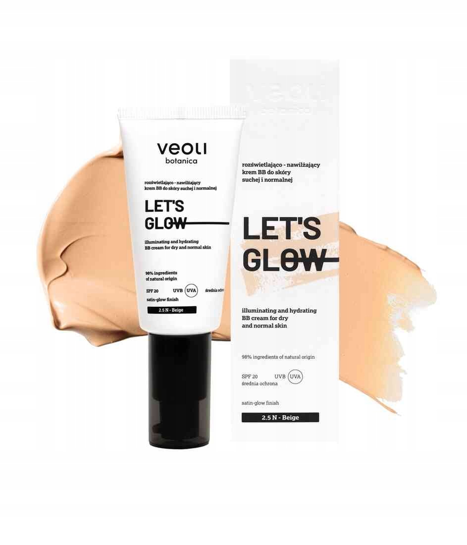 Veoli Botanica Rozjasňující a hydratační Bb krém SPF20 2,5 N Beige
