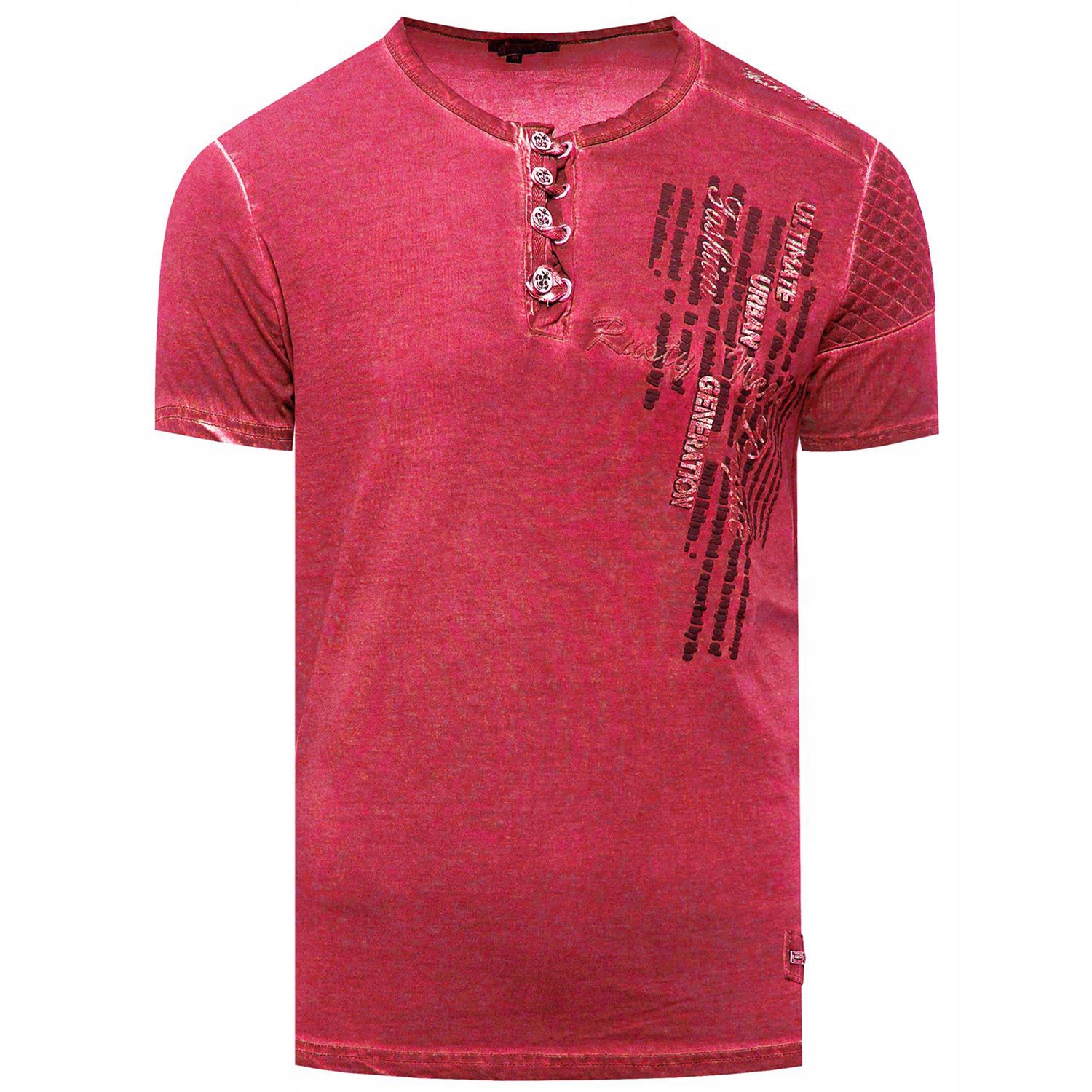Rusty Neal tričko pánské 6784 regular fit XXL bordó