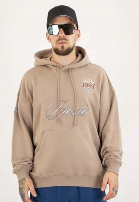 Mikina Prosto S kapucí Football Fan béžová