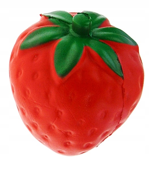 

Gniotek Antysterowy Squishy Duża Truskawka Owoc