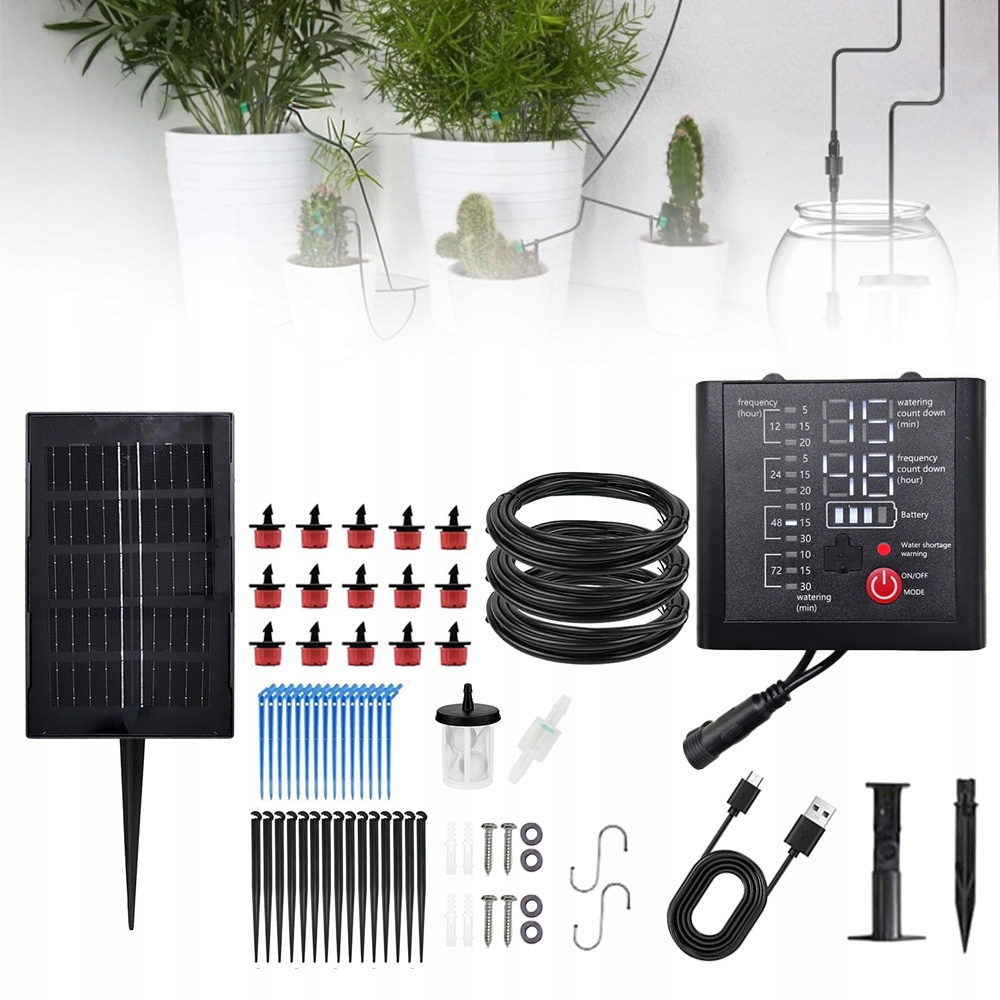 Solární Systém Zavlažování Rostlin, Zařízení Pro Samostatné Zavlažování
