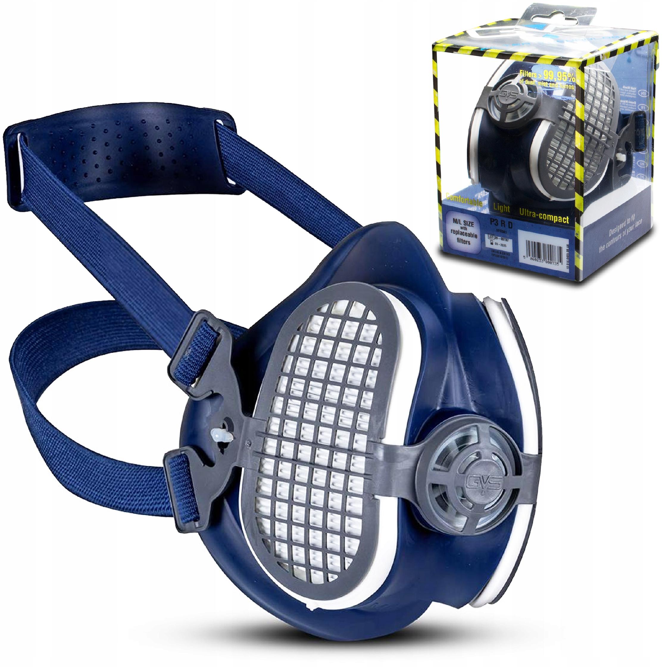 Полумаска для защиты от пыли