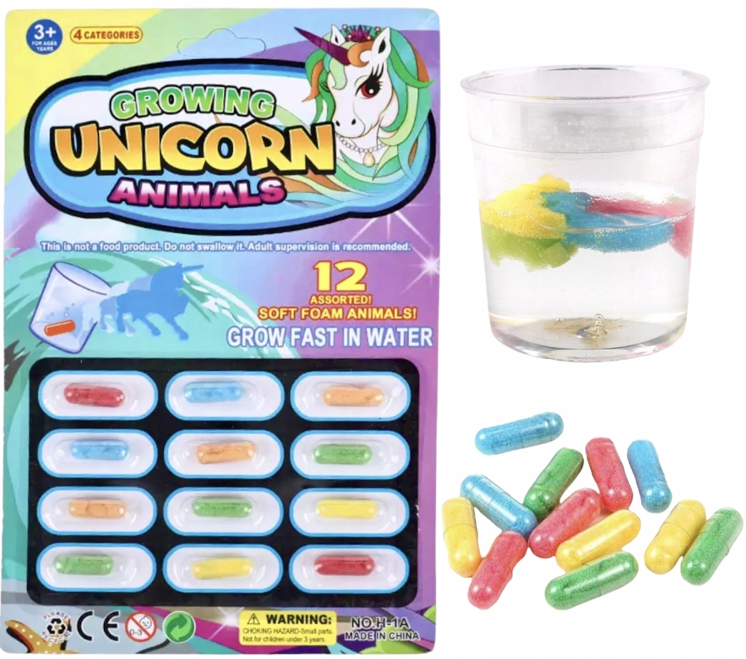 

Kapsułki Rosnące W Wodzie Magiczne Jednorożec