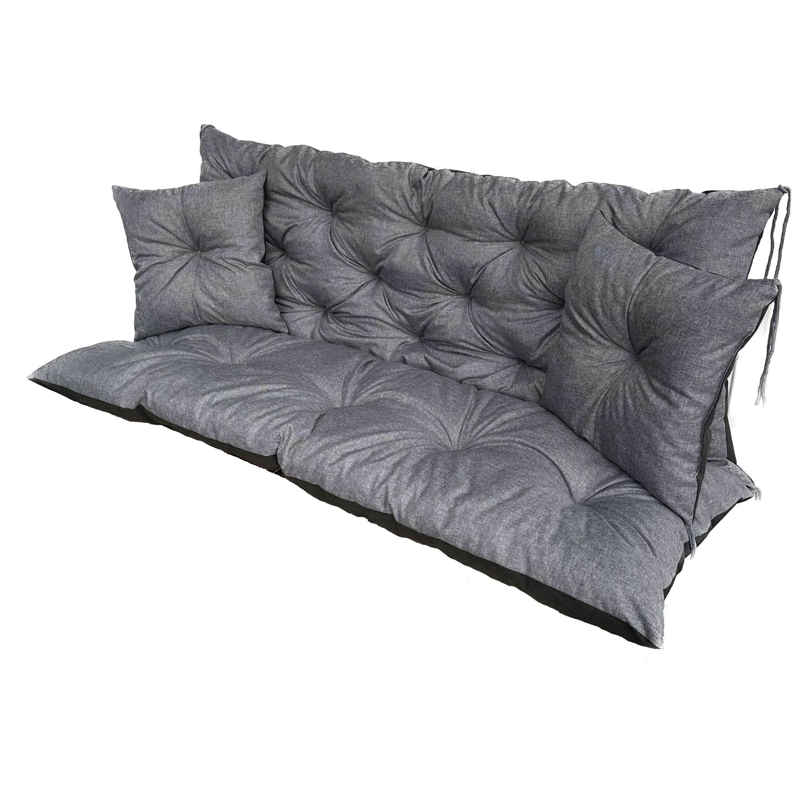 Poduszka ogrodowa na huśtawkę meble wodoodporna 100x60x50 2 poduszki