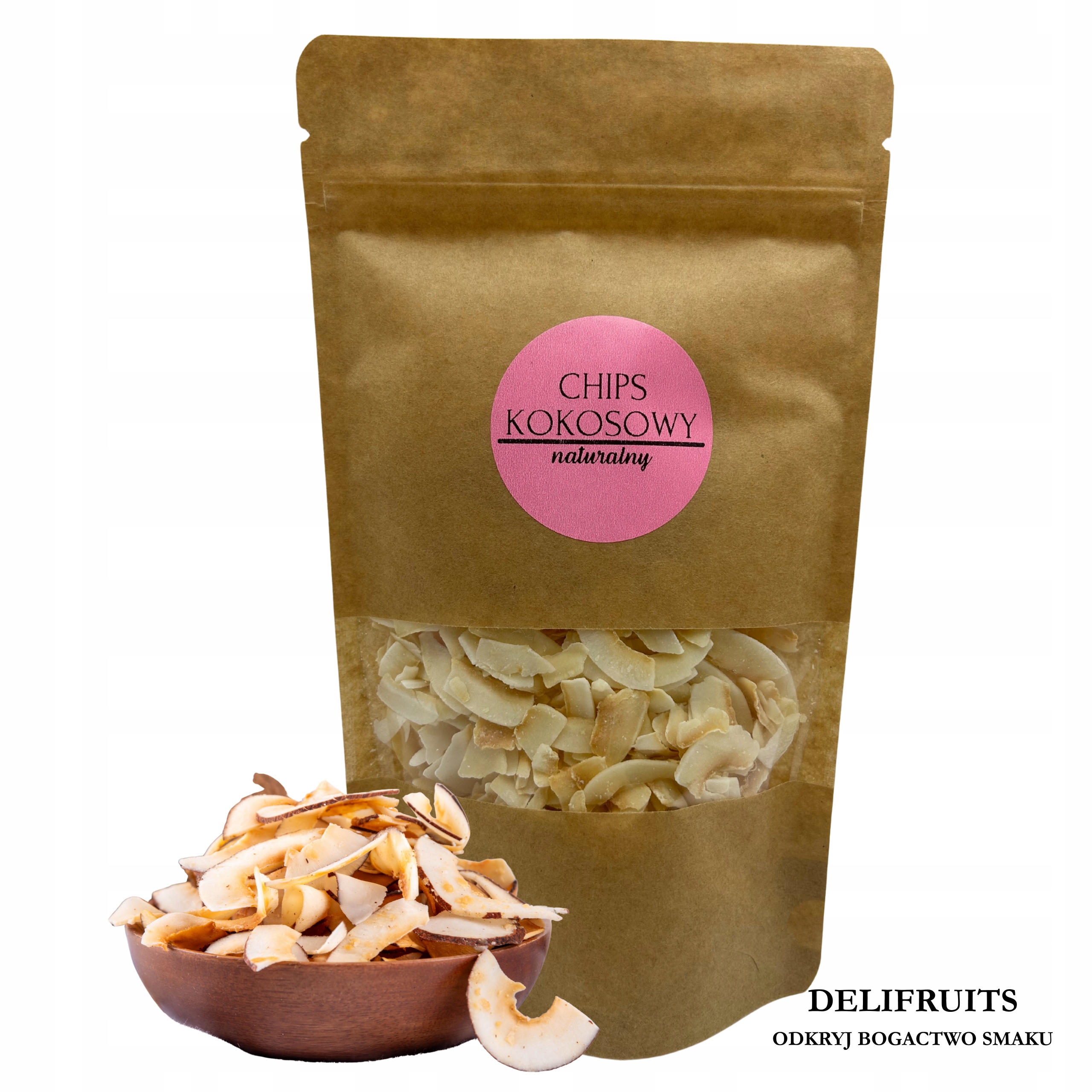 Levně Chipsy 2,5 Kg (2500 G) Sušené Ovoce Přírodní Delifruits