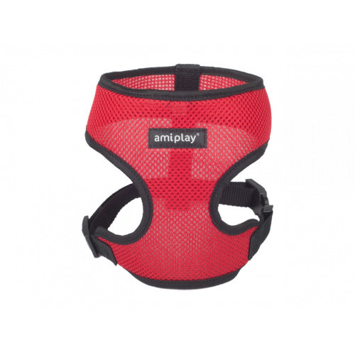 Levně Amiplay Postroj Scout série Air vel. Xs Červený
