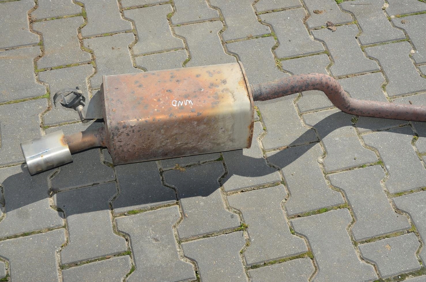 Tlumik pipe exhaust Renault Wind 2010r