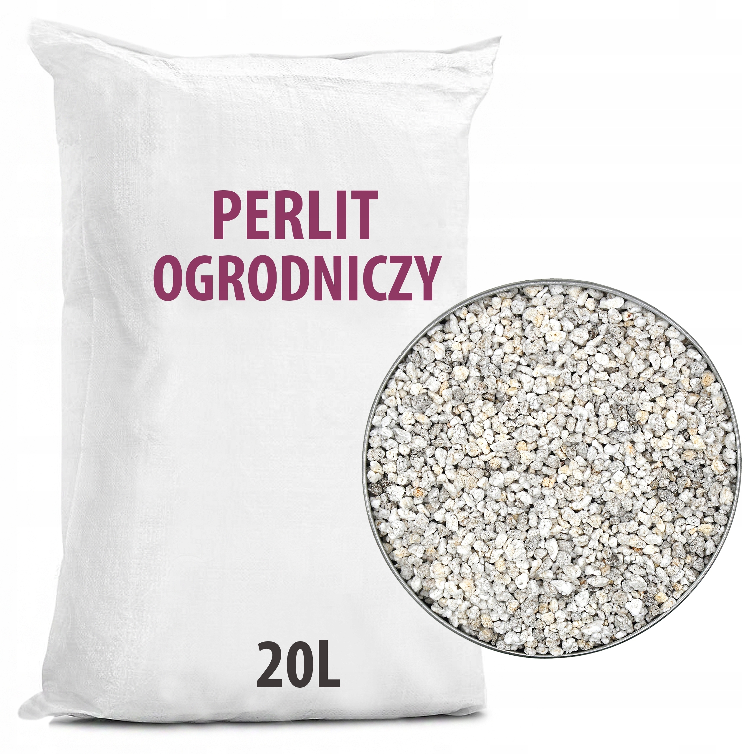 

Perlit Ogrodniczy Spulchnia Ziemię do Wysiewu 20L