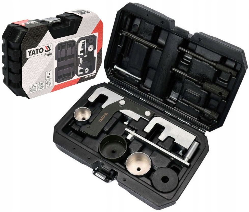НАБОР ЗАМКОВ ГРМ 12 ЭЛЕМЕНТОВ YT-06006 YATO