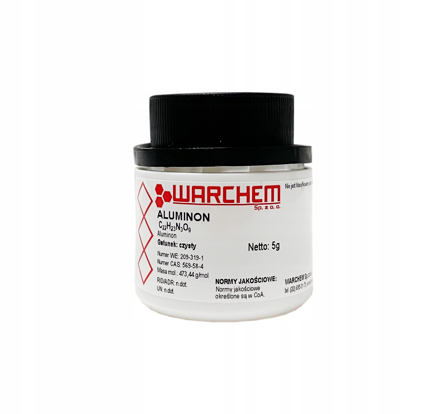

Aluminon wskaźnik 5g Warchem