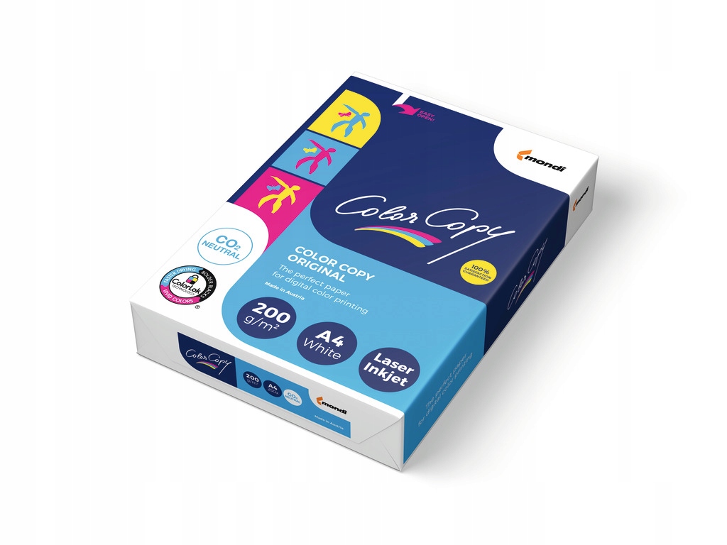 

Papier ksero Color Copy A4 200g satynowany 250 ark