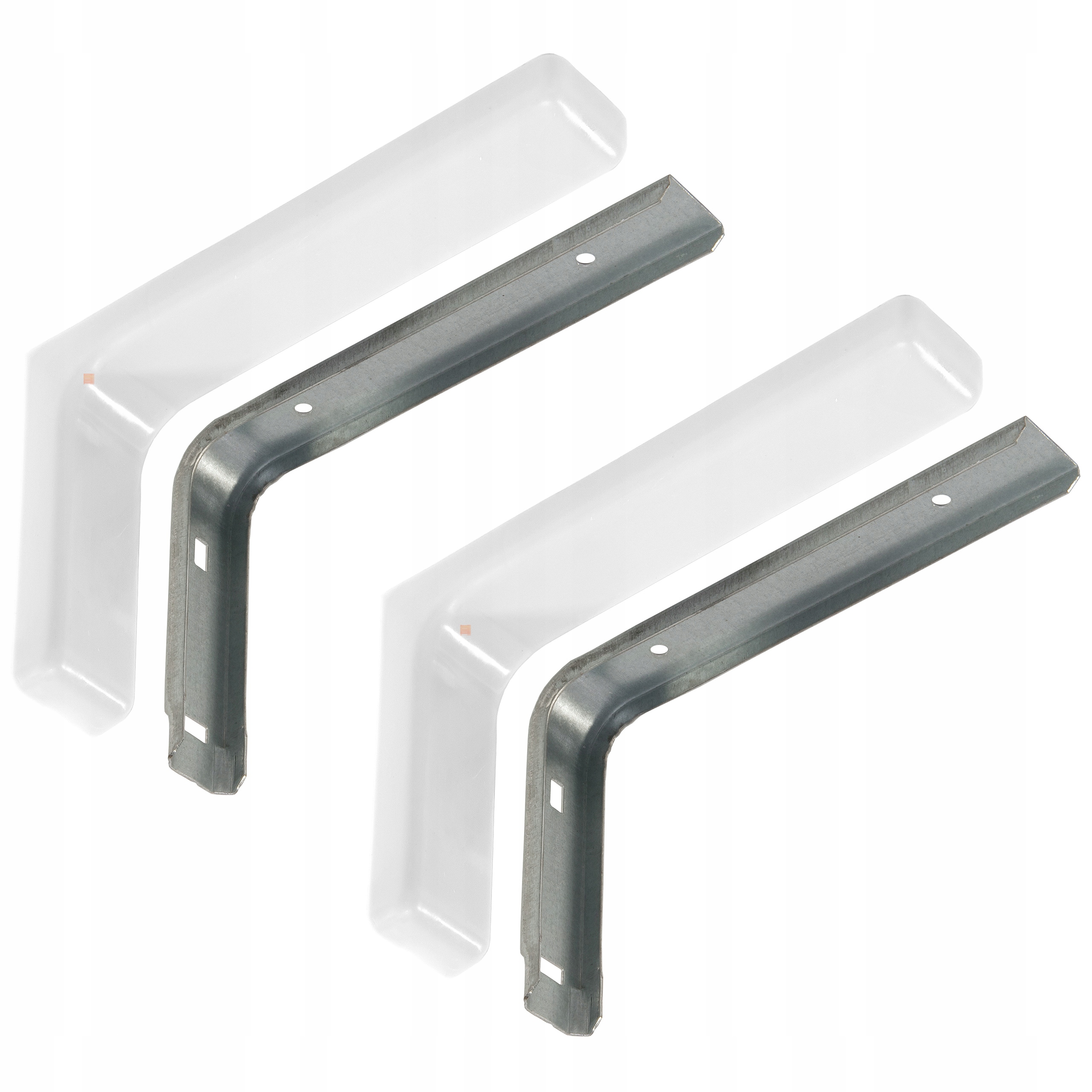 

Wspornik półki Podpórka pod półkę L-180 biały 2szt