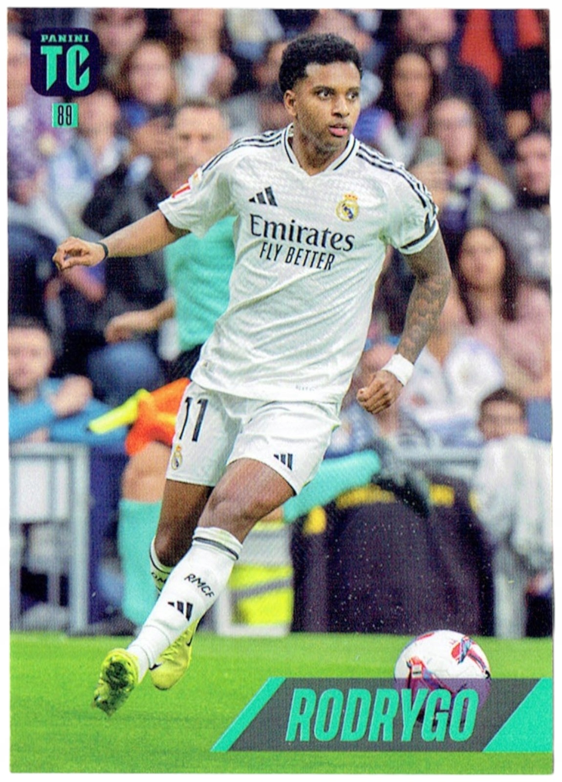 Panini Top Class 2025 Base Card 89 Rodrygo Real Madryt