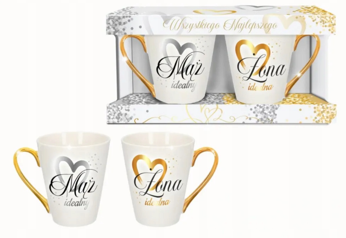 

na ślub wesele rocznicę 1-99 zestaw kubków