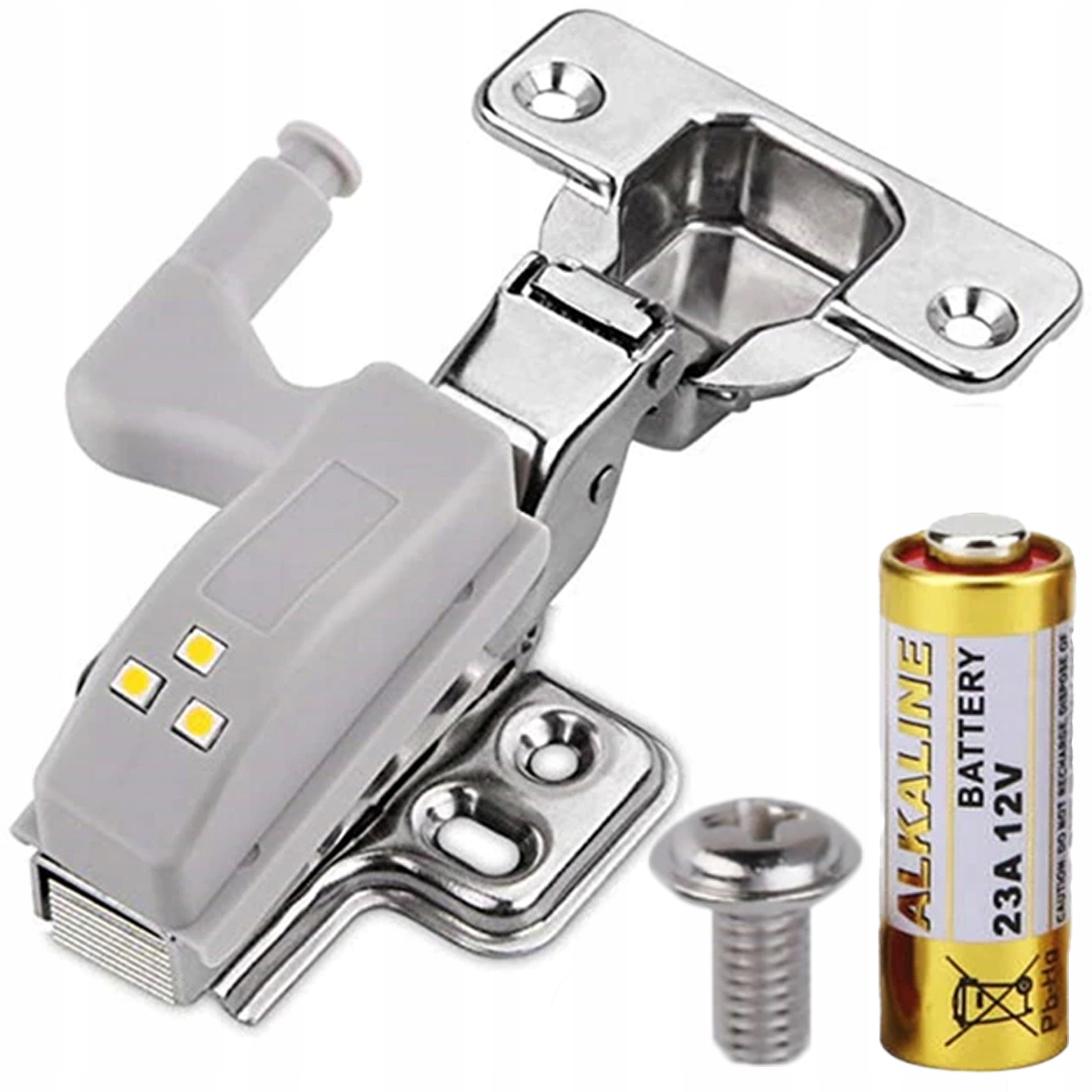 

Lampka Do Szafki Szafy Na Zawiasy Led Bateria