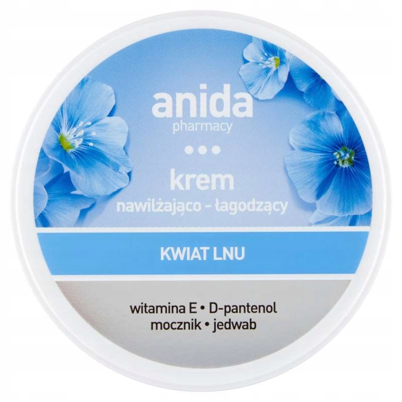 

Anida krem nawilżająco-łagodzący kwiat lnu 125 ml