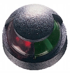 Lampa nawigacyjna czerwona+zielona obudowa czarna