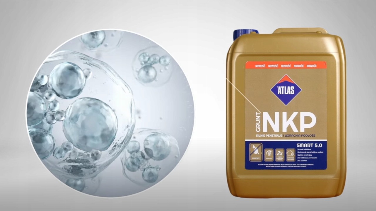 ATLAS GRUNT ŻELOWY NKP 5KG NIE KAPIE NIE CHLAPIE! Stan opakowania oryginalne