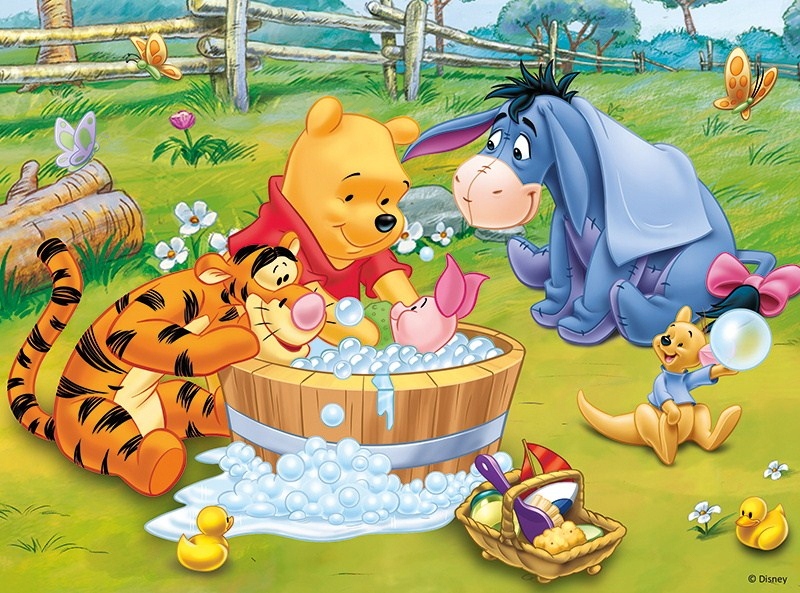 

Puzzle 30 Kąpiel Prosiaczka