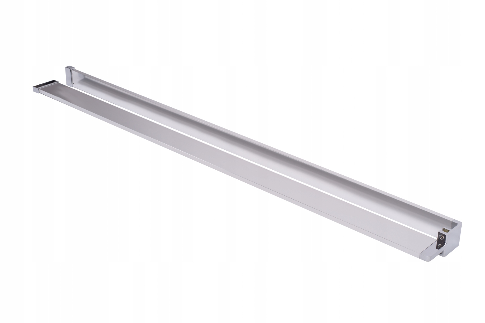 Polička s vešiakom na uteráky na sprchovú stenu Evo Chrome