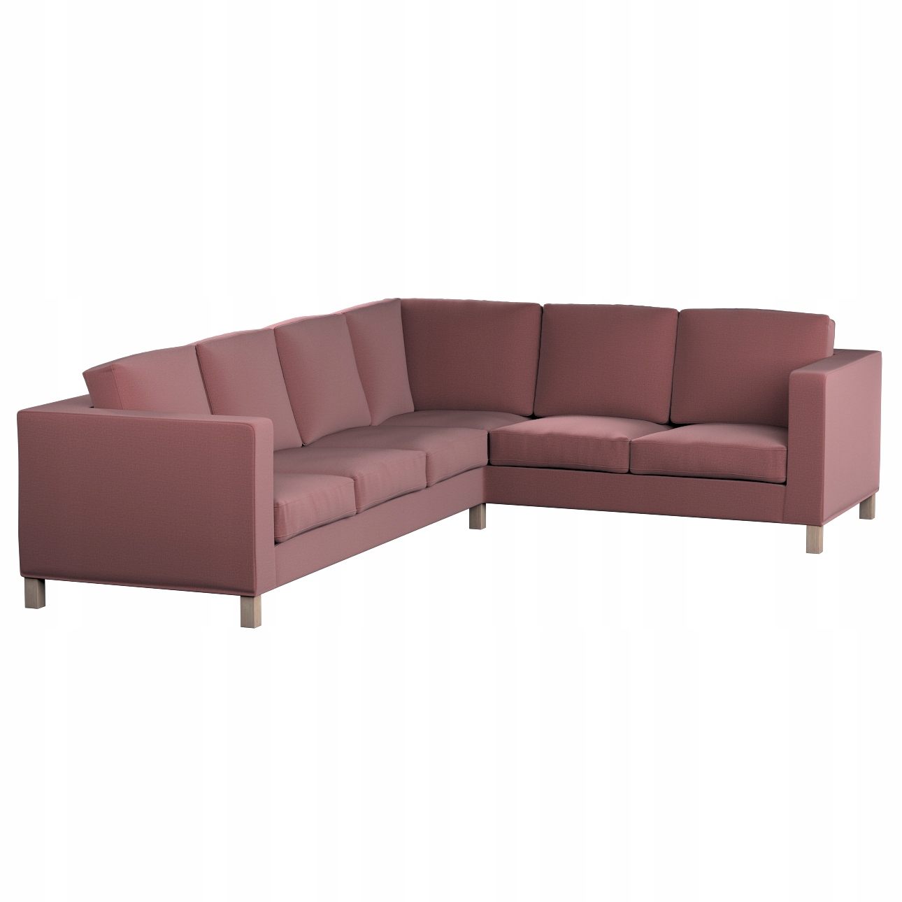 Poťah na rohovú sedačku Karlanda Ikea, ľavostranná, fialový