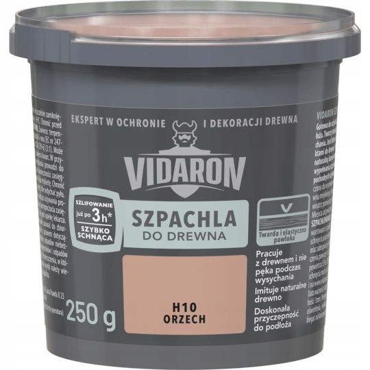 

Szpachla Akrylowa Do Drewna Orzech 250G Vidaron