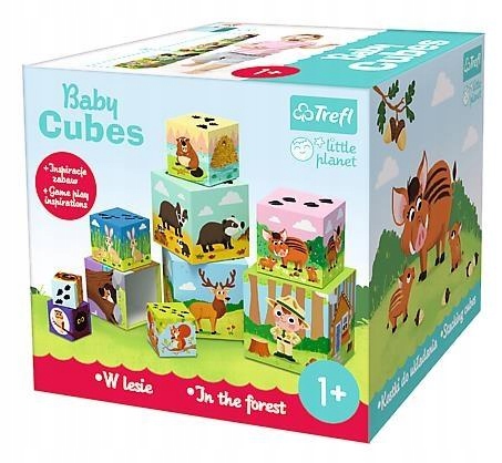 

Little Planet Baby Cubes W Lesie Trefl