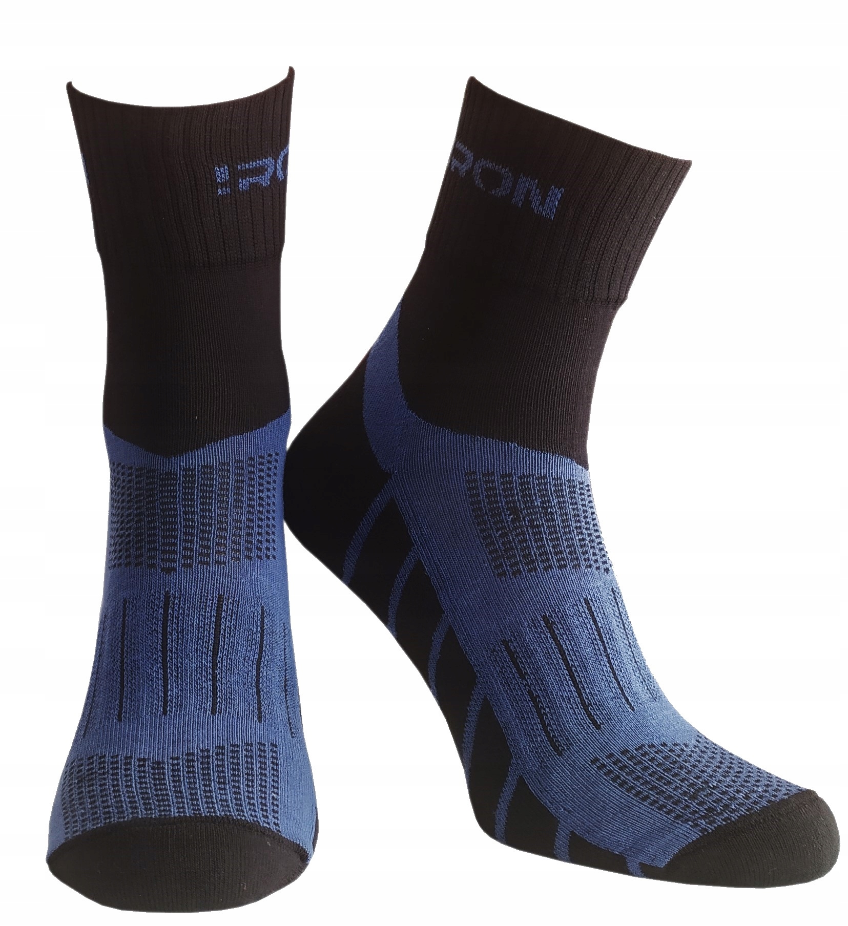 Skarpety SEDMAR Sportowe Pół Frotte Wzmocniony Spód Stopy Wentylacja 44-46