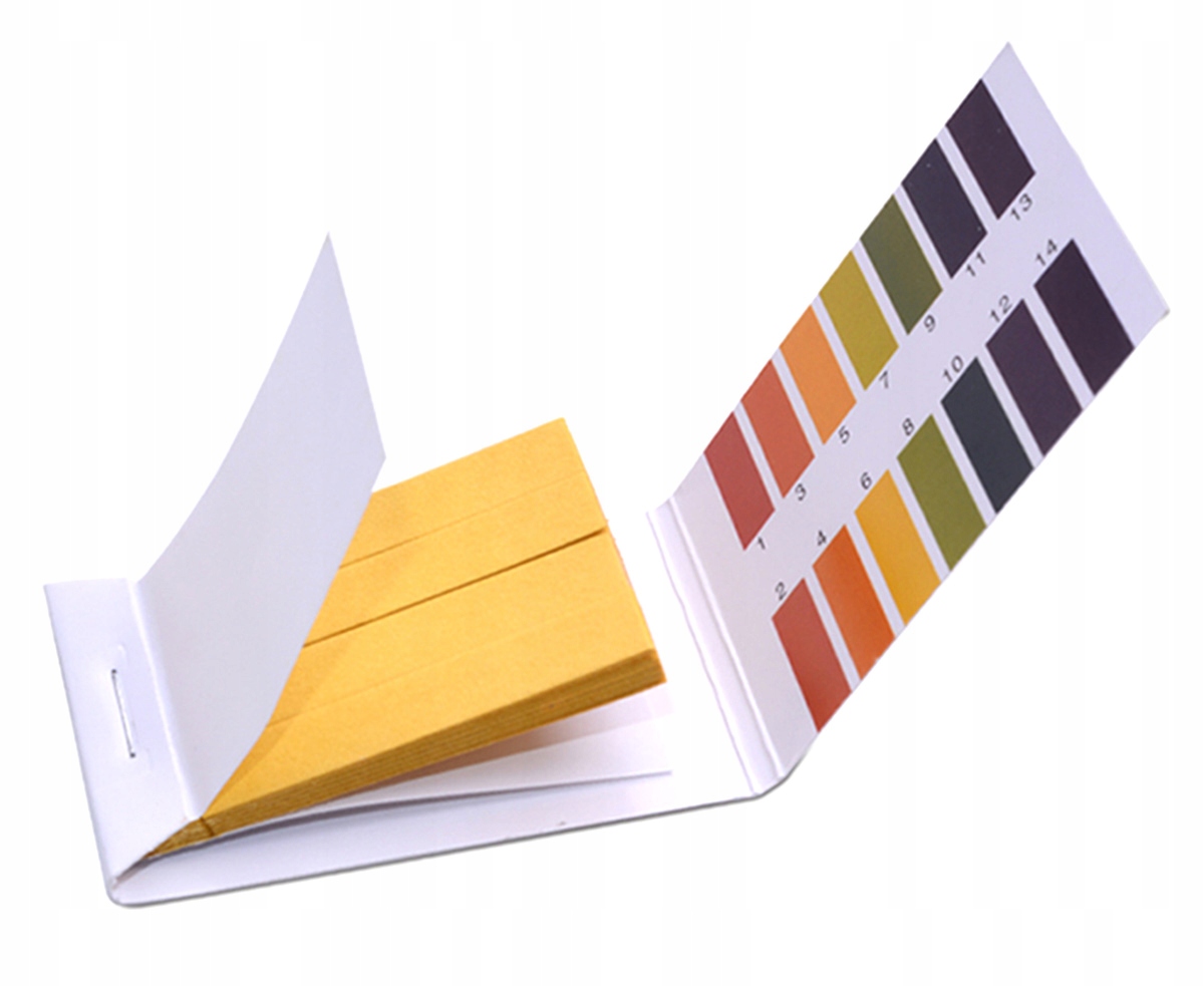 

AG451 Papierki Paski Lakmusowe Pomiar pH 1-14 80