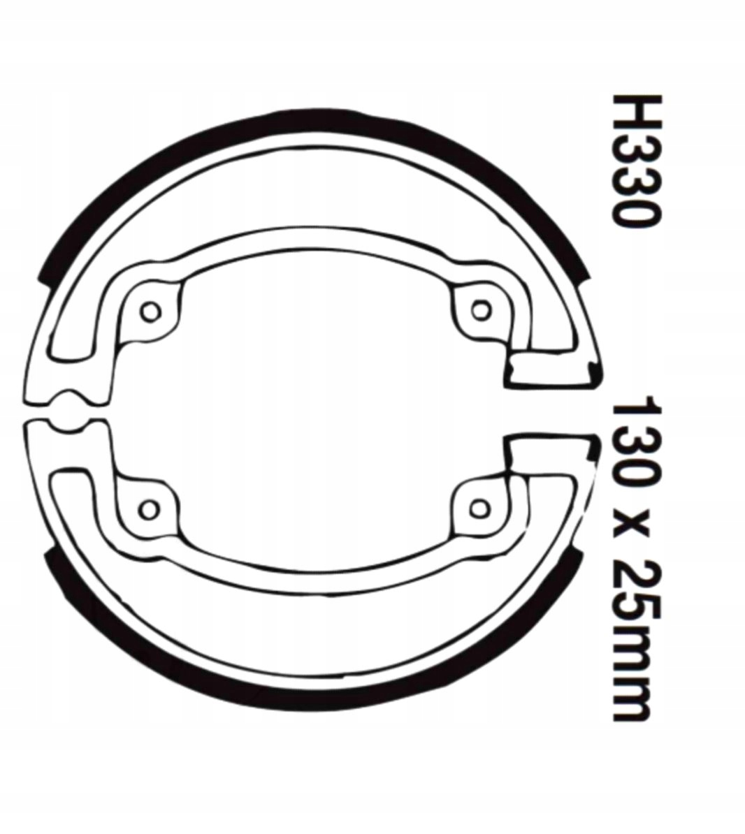 Brzdové Čelisti Honda Cr 250 480 XL Xr 500 KSR-Moto Explorer Race Gt 125