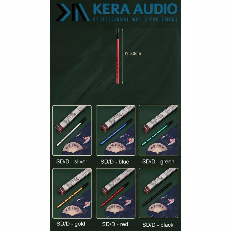 Kera Audio SD/D - green Flażolet Kolor zielony