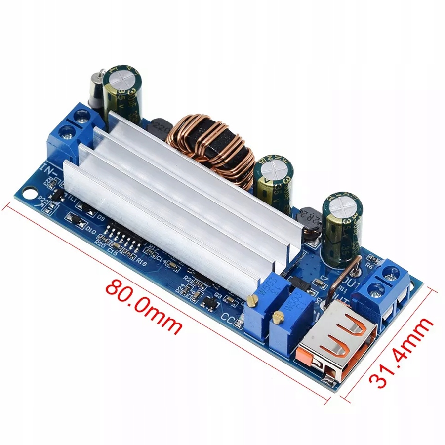 Przetwornica stepup DC-DC 2V-30V 80W boost EAN (GTIN) 6999166435563