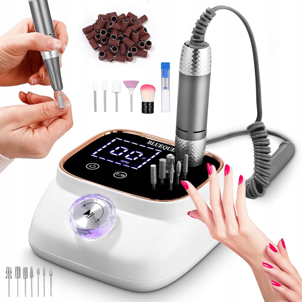 Bruska Manikúra Pedikúra Profesionální Bezdrátová Sada