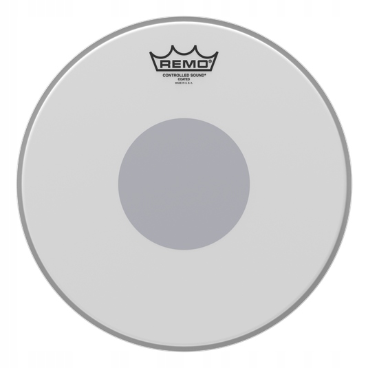 Remo Controlled Sound 12' Coated Black Dot