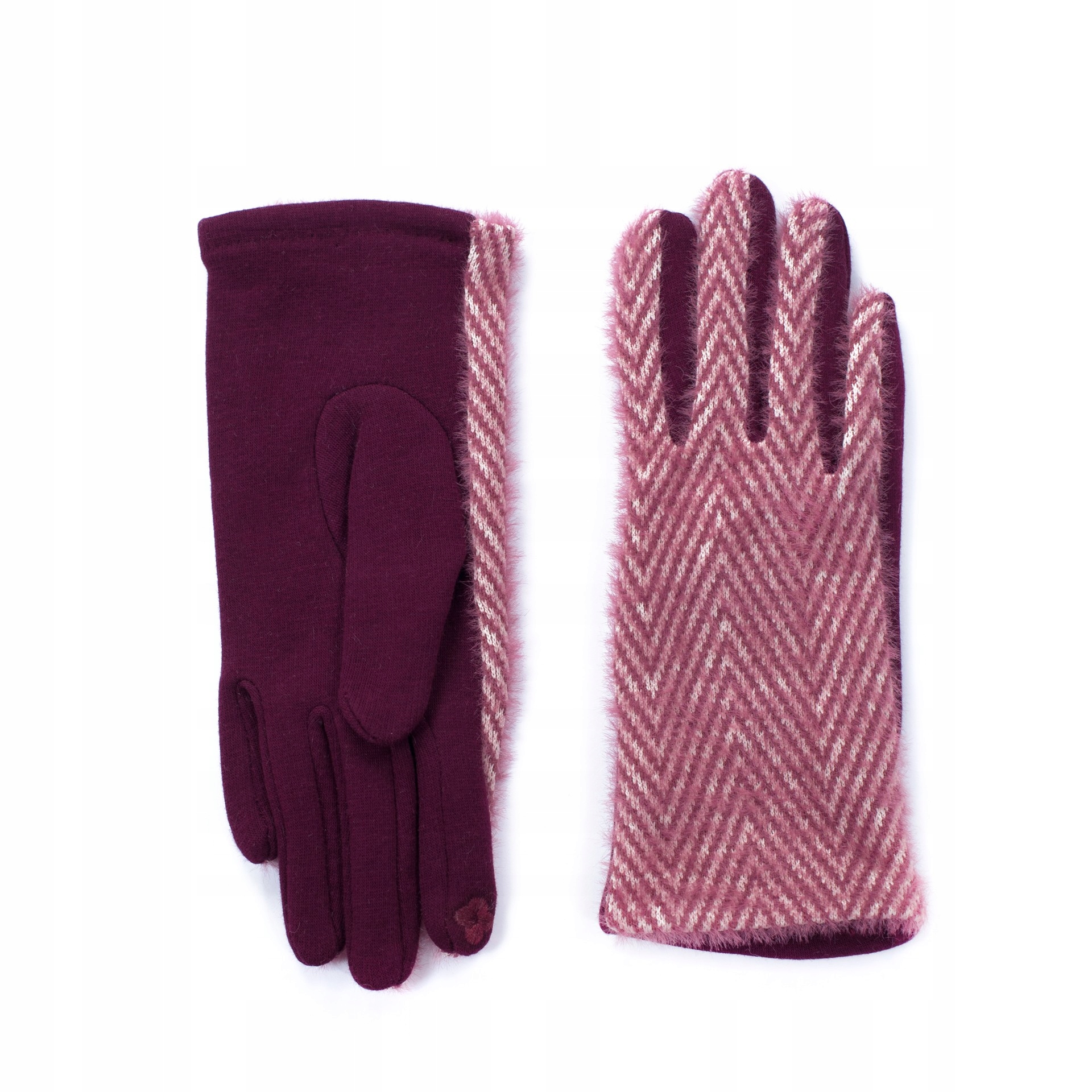 

damskie Rękawiczki ocieplone polar smartphone