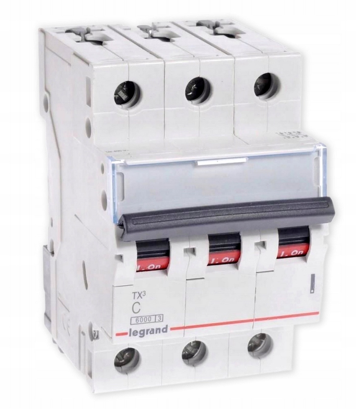 

Legrand Wyłącznik nadprądowy S303 3P C20A 403546