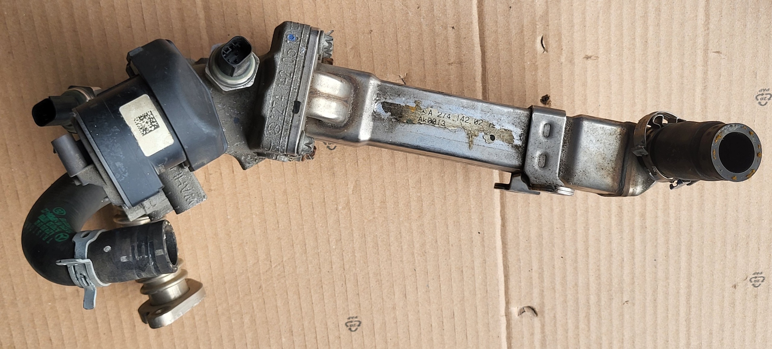 Abgaskuehler AGR EGR Sensor Sensor MERCEDES C-KL W205 2.0 CGI A2741420279