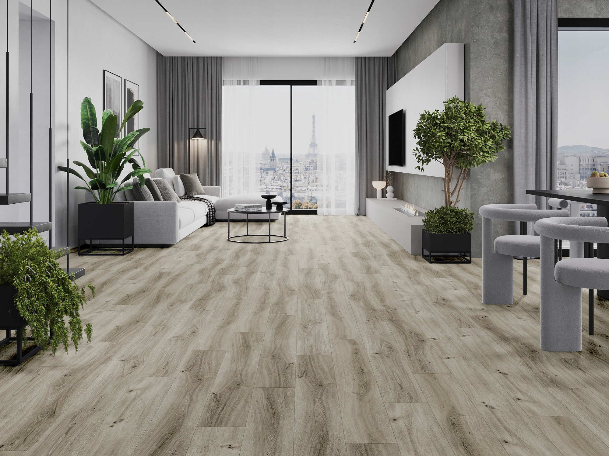 MEXEN RICHMOND PANELE WINYLOWE SPC 6,5 MM PODKŁAD IXPE 4 V-FUGA DĄB Liczba m² w opakowaniu 1.8