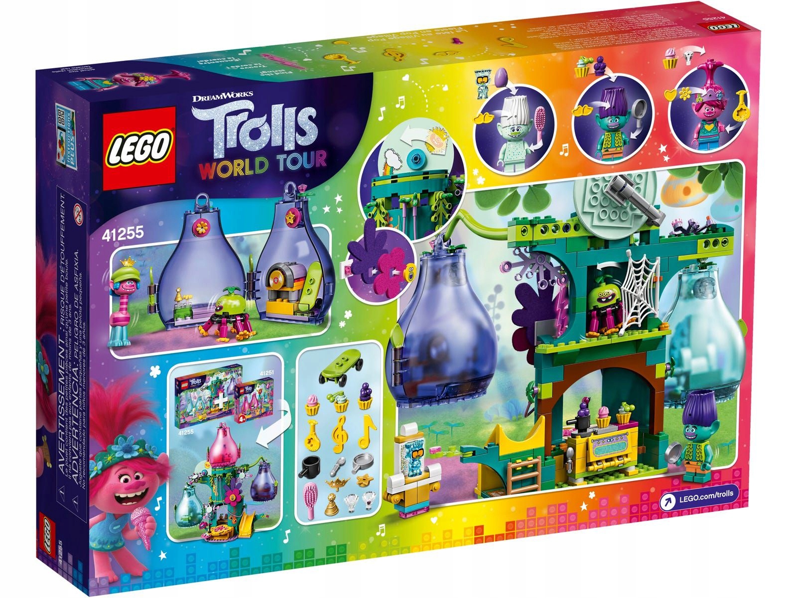 Klocki LEGO Trolls 41255 - Przyjęcie w popowej wiosce Marka LEGO