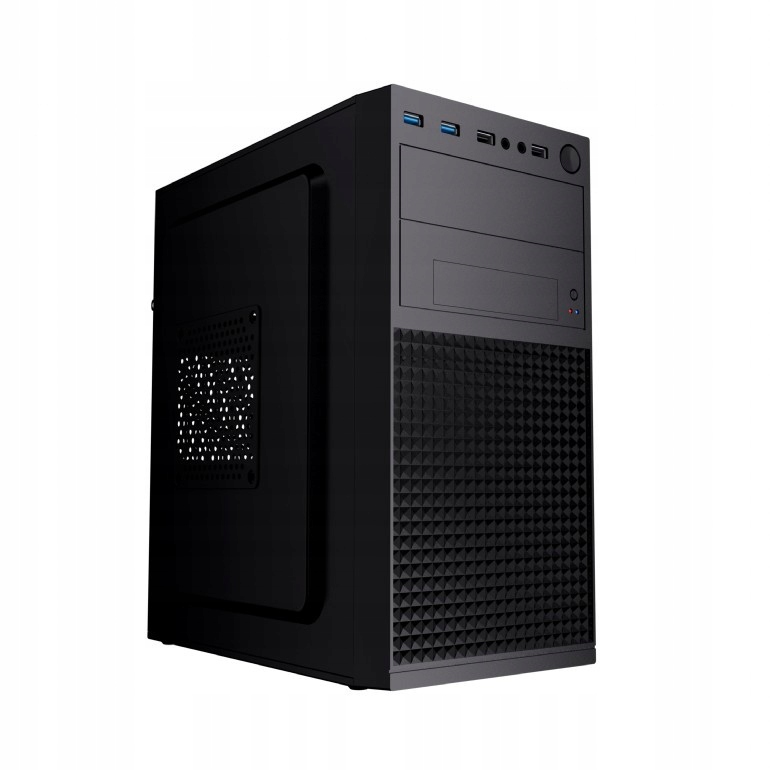 Obudowa komputerowa Fornax K300, Micro-ATX, 2x Usb 3.0 2x Usb 2.0 czarna