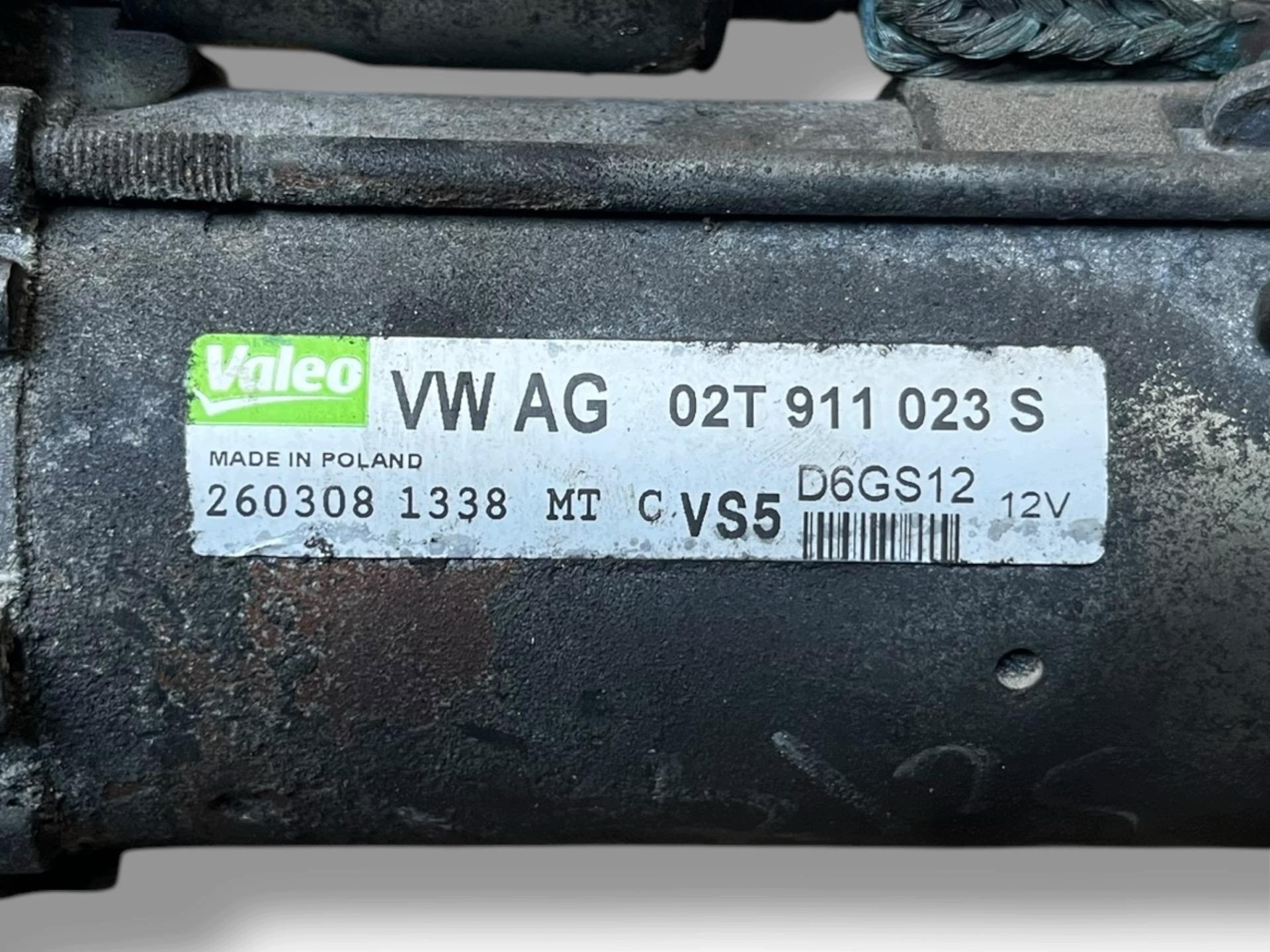 starter Skoda Fabia 2 2008 02T911023S