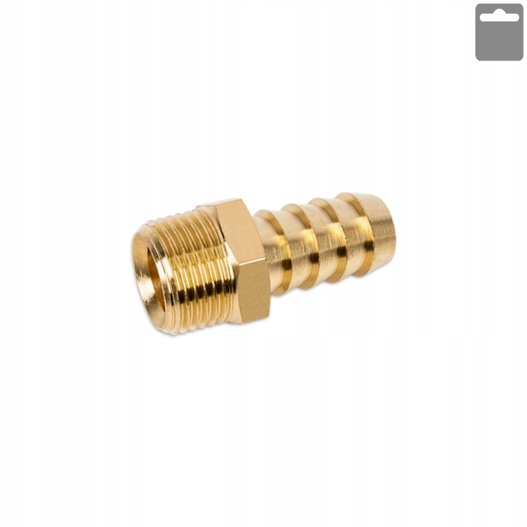 

Króciec Gz 3/8" na węża 6 mm Maan
