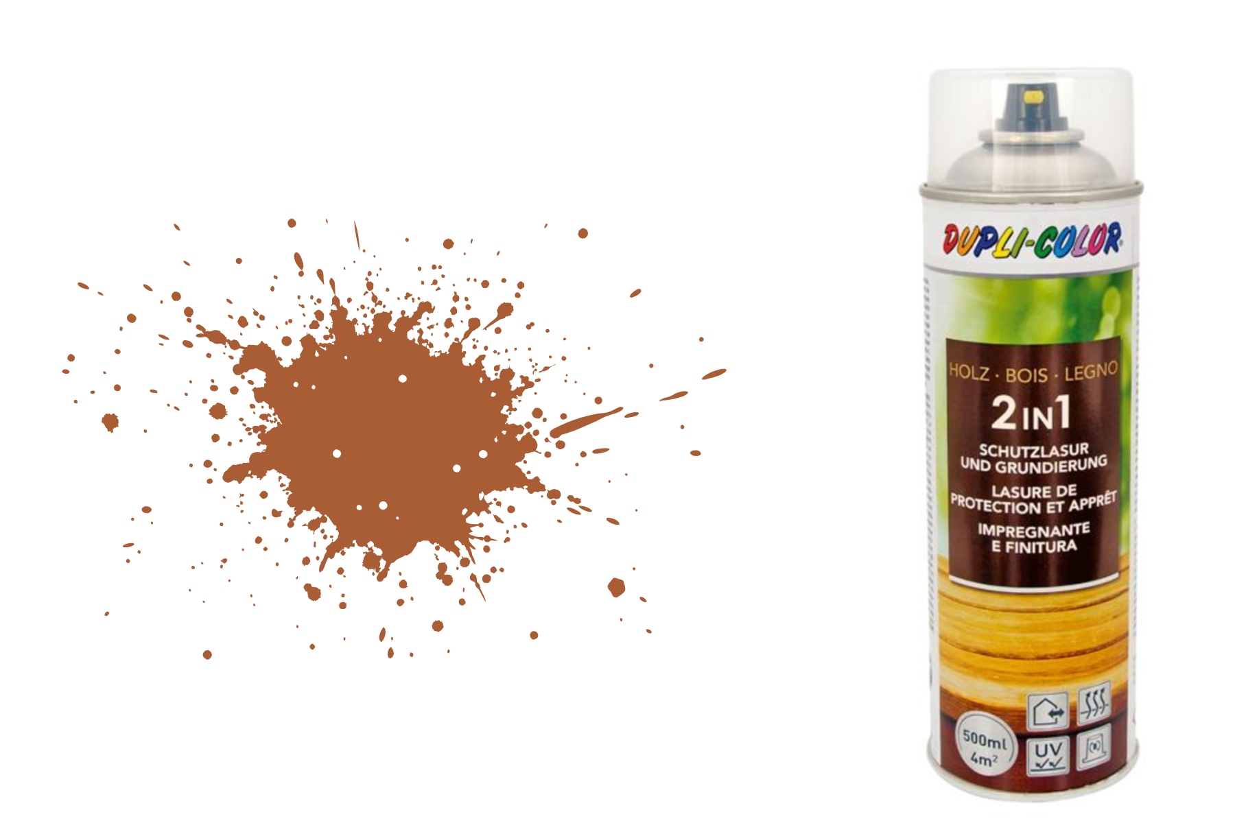 Lakierobejca teak 0,5 L Dupli Color