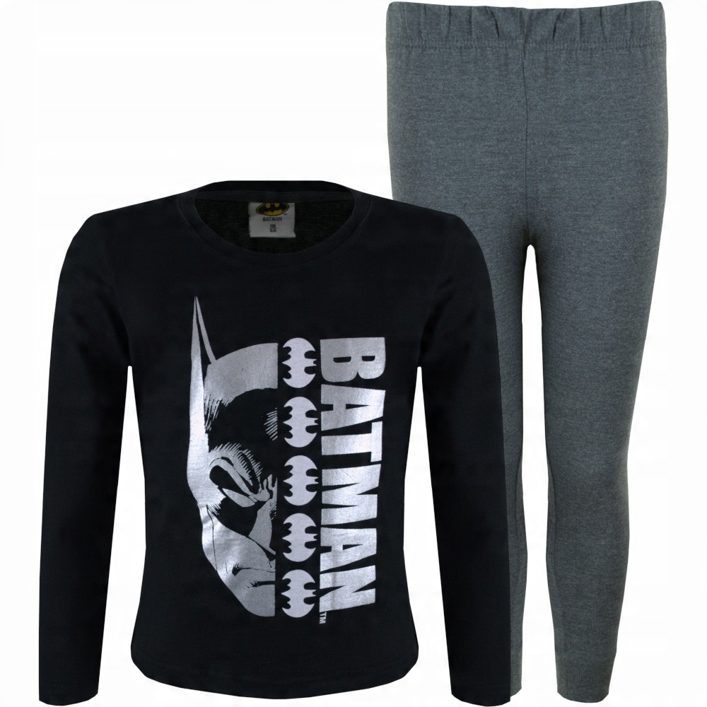 

Piżama Batman Silver Big czarna 146
