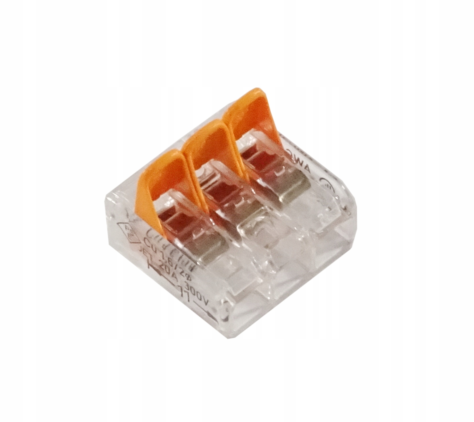 WAGO SZYBKOZŁĄCZKA 3x0,2-4mm2 3TOR. 221-413 NOWOŚĆ Marka Wago