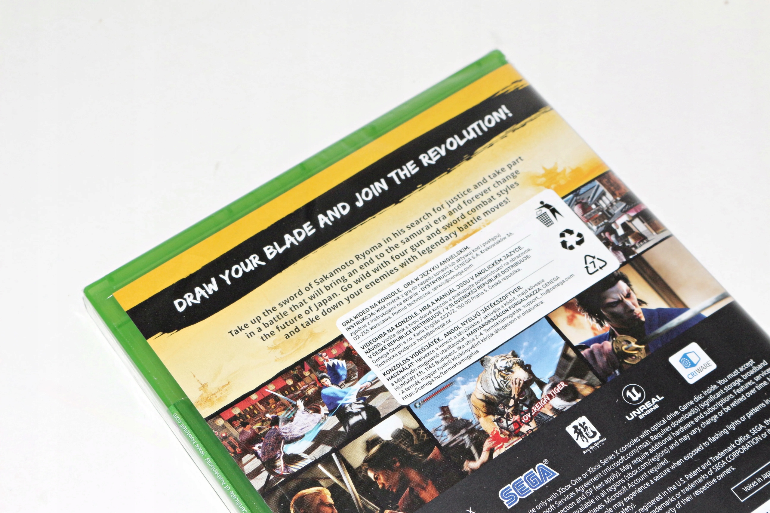 LIKE A DRAGON: ISHIN! XONE/XSX Tryb gry singleplayer