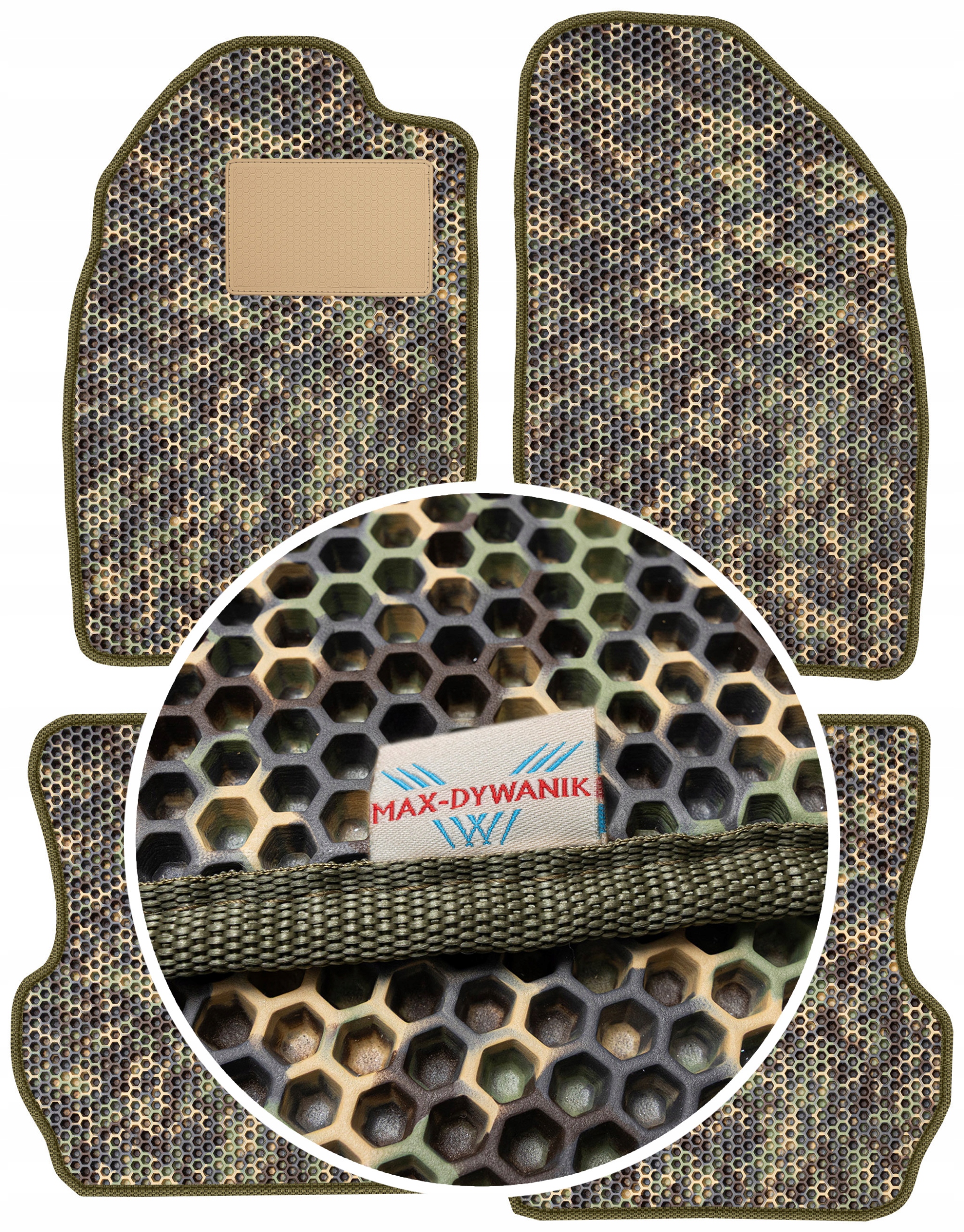 Ford Fusion Minivan 2002-2005 Gumové rohože do auta Eva Moro